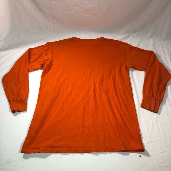 Men’s Majestic Florida Gators Logo Graphic Long Sleeve Shirt Size Medium Orange - Picture 5 of 5